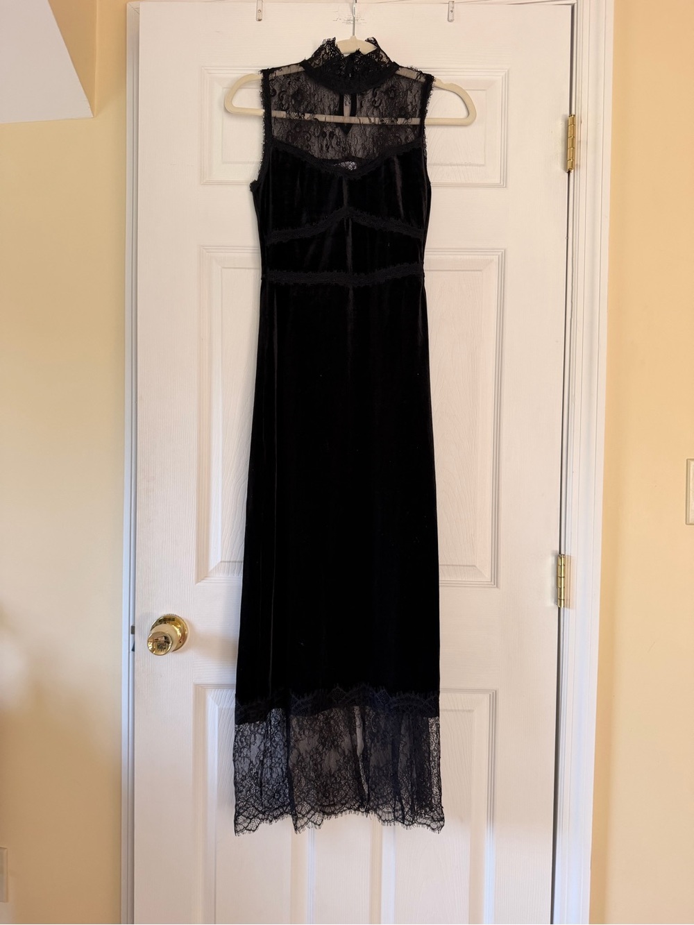 Lost + Wander Black Lace Dress